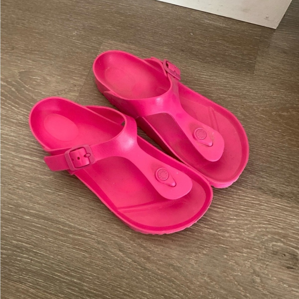Women’s Birkenstock Hot Pink Comfort Sandals